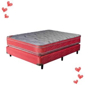Conjunto Sommier 2 1/2 Plazas Gani Red Spring EP Resortes 140x190