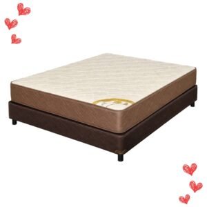 Conjunto Sommier 2 1/2 Plaza Piero Foam Exc Espuma 140x190