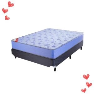 Conjunto Sommier 2 1/2 Plaza Gani Air Flex Espuma 140x190x22