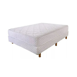 Conjunto Sommier 2 1/2 Plazas Cannon Princess Espuma 140x190x23