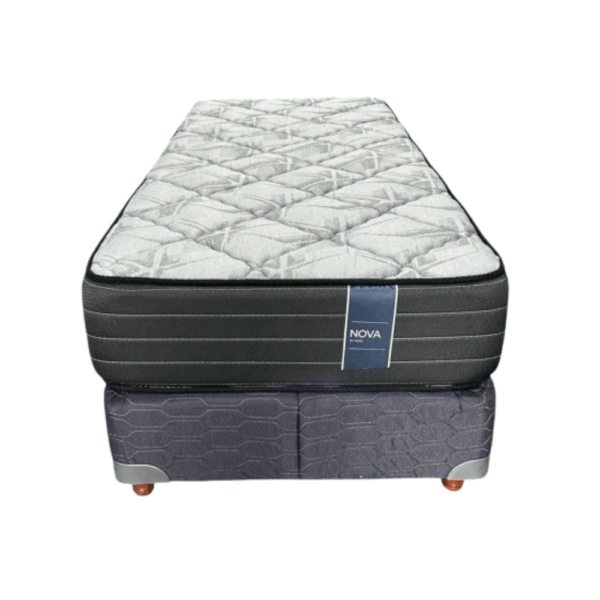 Conjunto Sommier 1 Plaza Piero Nova Espuma 80x190x25 - Imagen 2