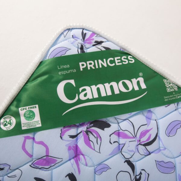 Colchon 1 Plaza Cannon Princess Jr Espuma 80x190x20 - Imagen 5