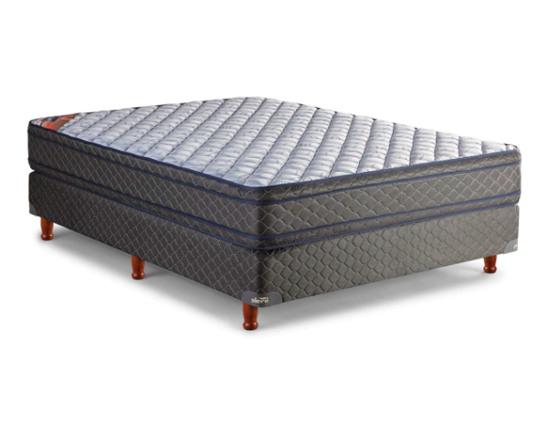 Conjunto Sommier 2 1/2 Plazas Piero Fleur Euro Espuma 140x190x26