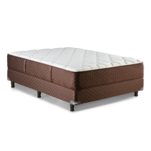 Conjunto Sommier 2 1/2 Plazas Piero Nirvana Espuma 140x190x25