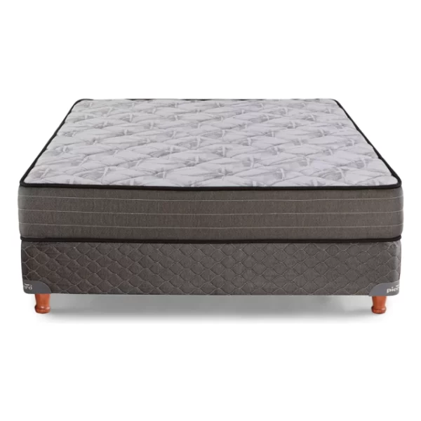 Conjunto Sommier 2 1/2 Plazas Piero Nova Espuma 140x190x25 - Imagen 2