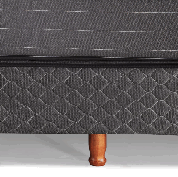 Conjunto Sommier King Size Piero Nova Espuma 200x200x25 - Imagen 5