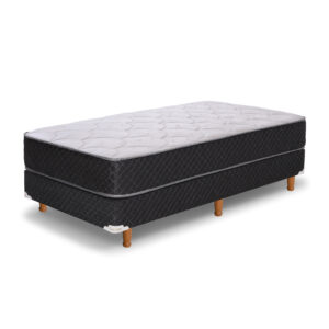Conjunto Sommier 1 Plaza Cannon Princess Jack Espuma 80x190x23