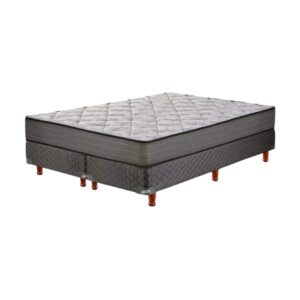 Conjunto Sommier King Size Piero Nova Espuma 200x200x25