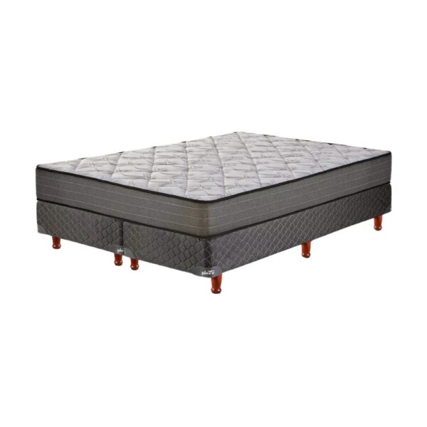 Conjunto Sommier King Size Piero Nova Espuma 200x200x25