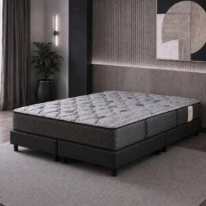 Colchón King Size Piero Regno Resortes 200x200x27
