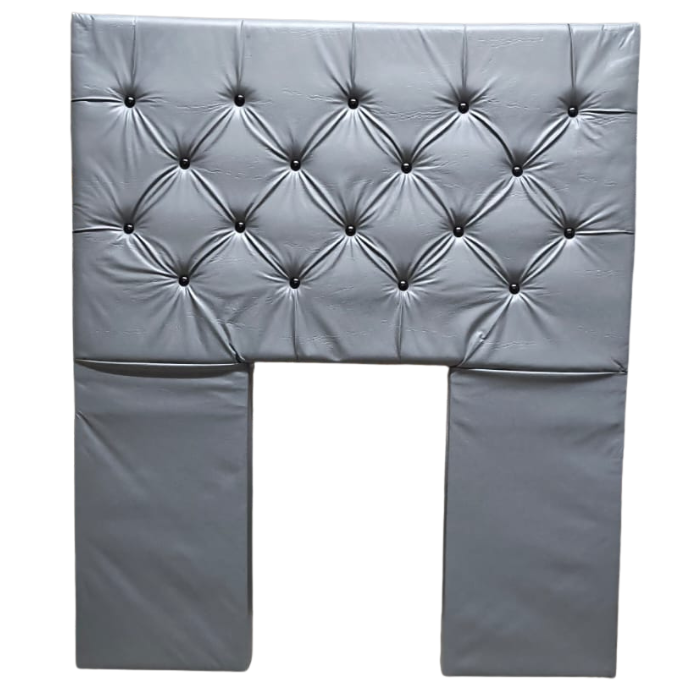 Respaldo Saluma 100cm 1 1/2 Plaza Capitone