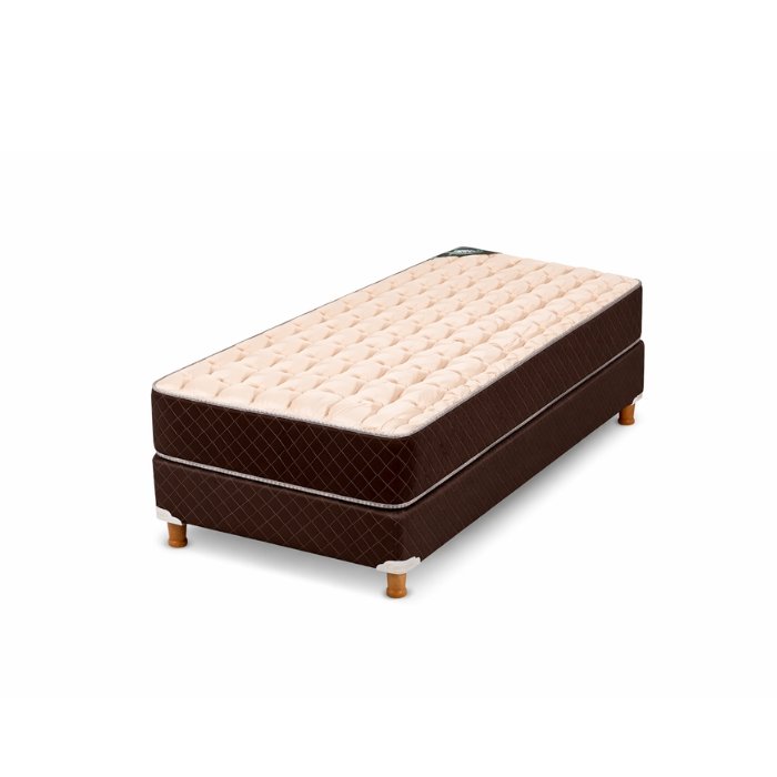 Conjunto Sommier 1 1/2 Plaza Cannon Exclusive Espuma 90x190x25