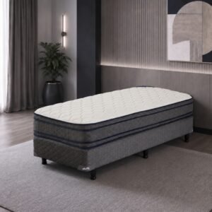 Conjunto Sommier 1 Plaza Piero Resortes Bahia Euro 80x190x27