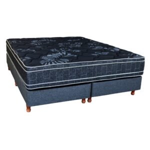 Conjunto Sommier King Size Natural Soft Sense Espuma 200x200