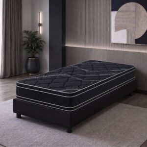 Colchon 1 1/2 Plaza Natural Soft Comfort Espuma 100x190x28
