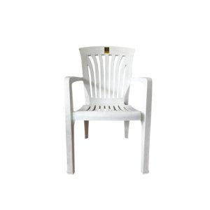 Sillón Kansas Mascardi Reforzado de Plástico Blanco