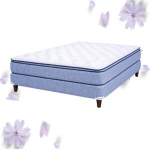 Conjunto Sommier 2 1/2 Plaza Suavegom Merit P/top Espuma 140x190