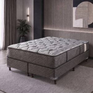Conjunto Queen Size Piero Regno Resortes 160x200
