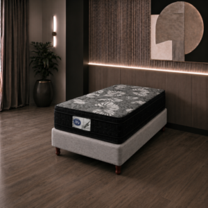 Conjunto Sommier 1 1/2 Plaza JyV Jensen  Espuma 90x190x26
