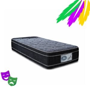 Colchon 1 1/2 Plaza JyV Ares Espuma 100x190x28