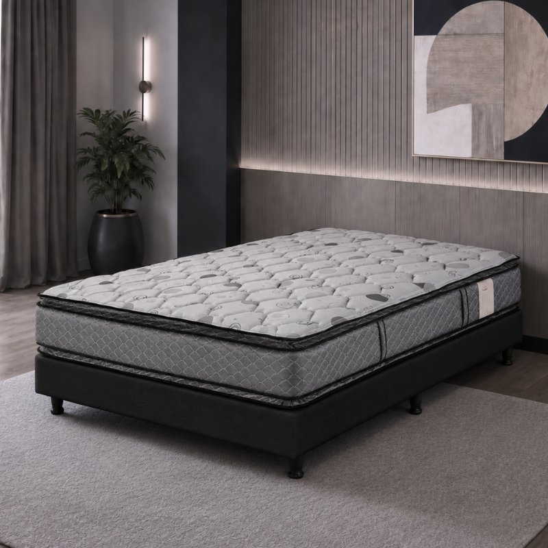 Conjunto 2 1/2 Plazas Piero Regno P/Top Resortes 140x190