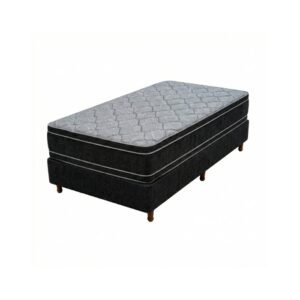 Conjunto Sommier 1 Plaza JyV Ares Espuma 80x190