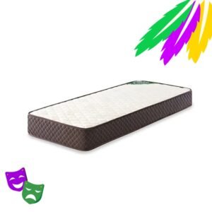 Colchón 1 1/2 Plaza Cannon Lujo Espuma 90X190X20