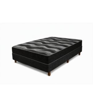 Conjunto Sommier 2 1/2 Plazas Natural Soft Relax Espuma 140x190x20