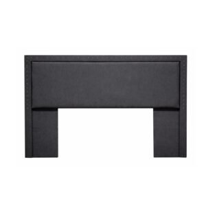 Respaldo Saluma 200cm Madrid Lino Gris Oscuro