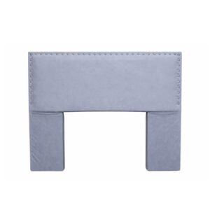 Respaldo Saluma 160cm Modena Lino Gris claro