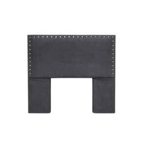 Respaldo Saluma 100cm Modena Lino Gris Oscuro