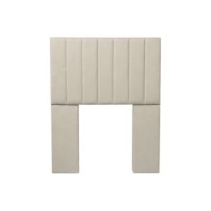 Respaldo Saluma 100cm Niza Gamuza Beige