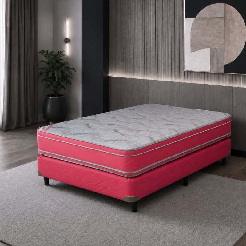 Conjunto Sommier 2 1/2 Plazas Gani Red Spring EP Resortes 140x190