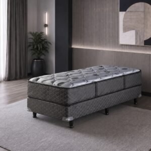 Conjunto Sommier 1 Plaza Piero Regno Resortes 80x190