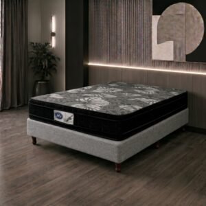 Conjunto Sommier 2 1/2 Plazas JyV Jensen Espuma 140x190