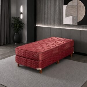 Conjunto Sommier 1 Plaza Suavegom Splendid Espuma 80x190