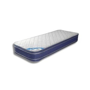 Colchón 1 1/2 Plazas Gani Blue Spring EP Resortes 100x190x21