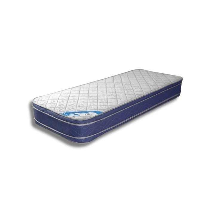Colchón 1 1/2 Plazas Gani Blue Spring EP Resortes 100x190x21