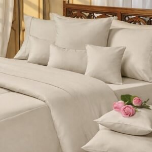 Sábanas Danubio 144H 2 1/2 Plaza Beige