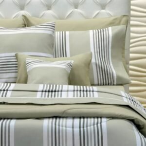 Sábanas Danubio Cotton Bliss 144H Queen Size Gris