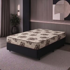 Colchon 2 Plazas Gani Gran Sueño Feliz Espuma 130x190x18