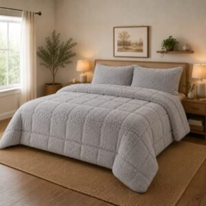 Acolchado Kavanagh King Size Ilusion Gris Claro