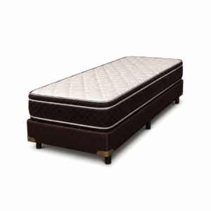 Conjunto Sommier 1 1/2 Plazas Cannon Exclusive EP Espuma 100x190