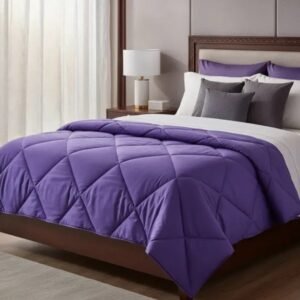 Acolchado Kavanagh King Size Soft Revers Violeta