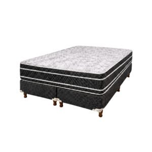 Conjunto Sommier Queen Size Cannon Renovación EP Espuma 160x200