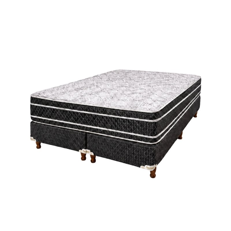 Conjunto Sommier Queen Size Cannon Renovación EP Espuma 160x200
