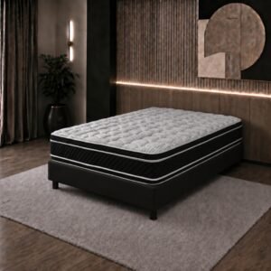 Colchón 2 1/2 Plazas Cannon Renovación Europ Espuma 140x190x33