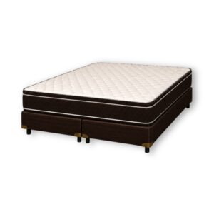 Conjunto Sommier Queen Size Cannon Exclusive EP Espuma 160x200