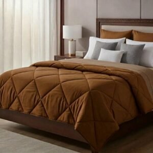 Acolchado Kavanagh King Size Soft Revers Avellana