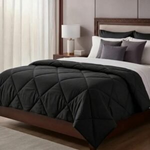 Acolchado Kavanagh King Size Soft Revers Negro